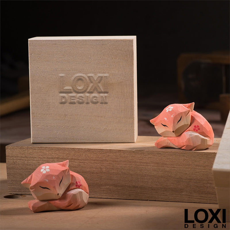 Loxi Design™ Handcrafted Lucky Fox