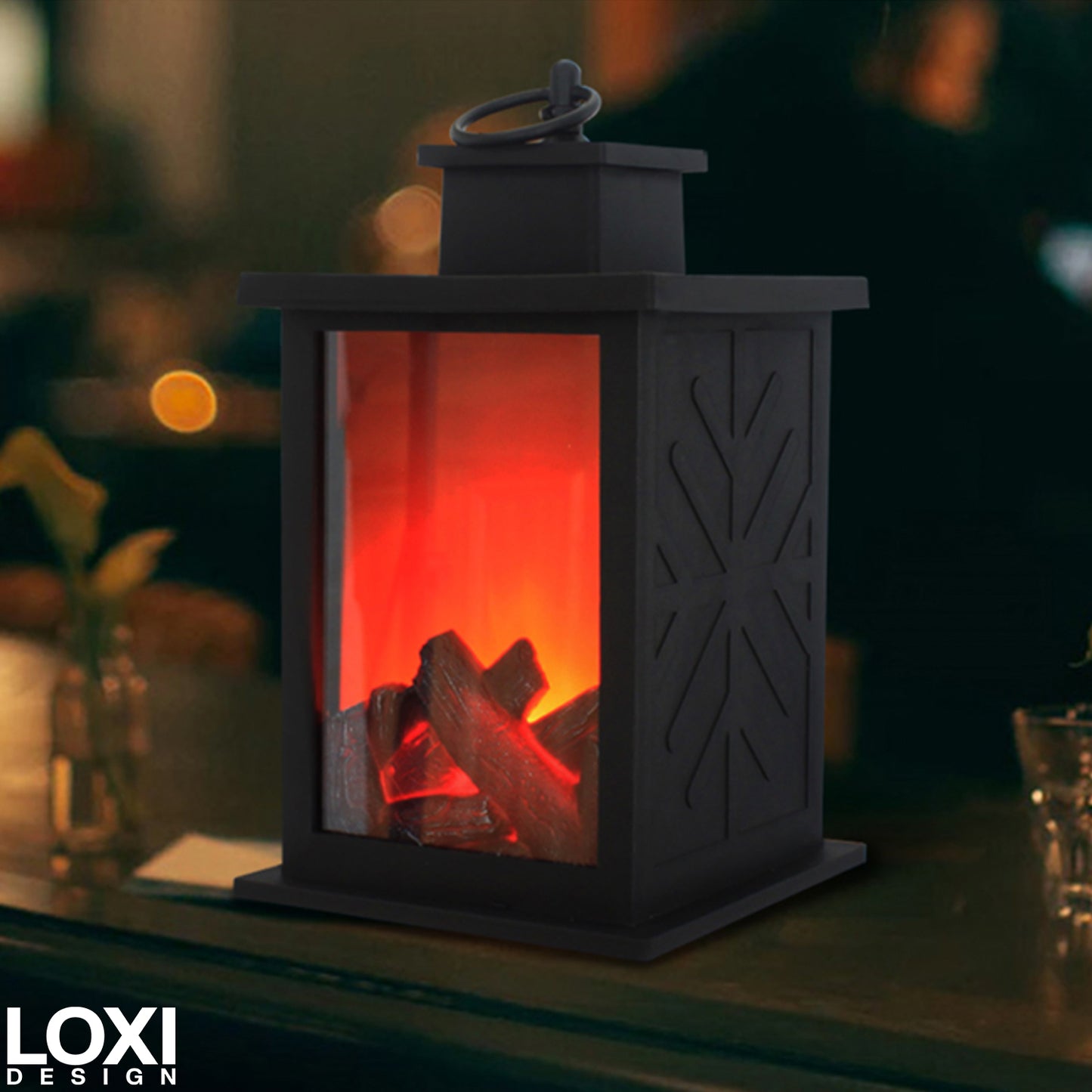 LoxiDesign™ Fireplace Lantern