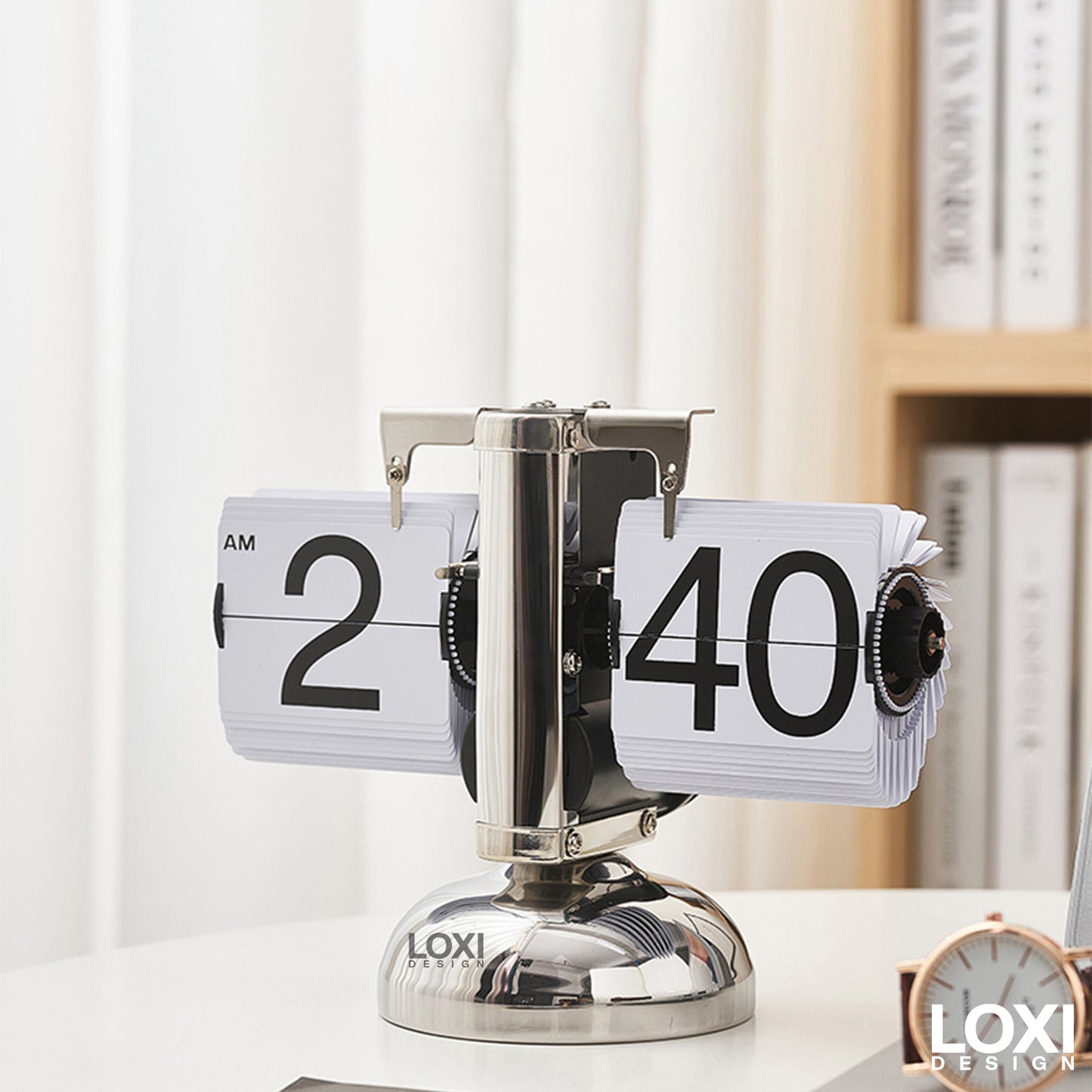 LoxiDesign™ Retro Clock