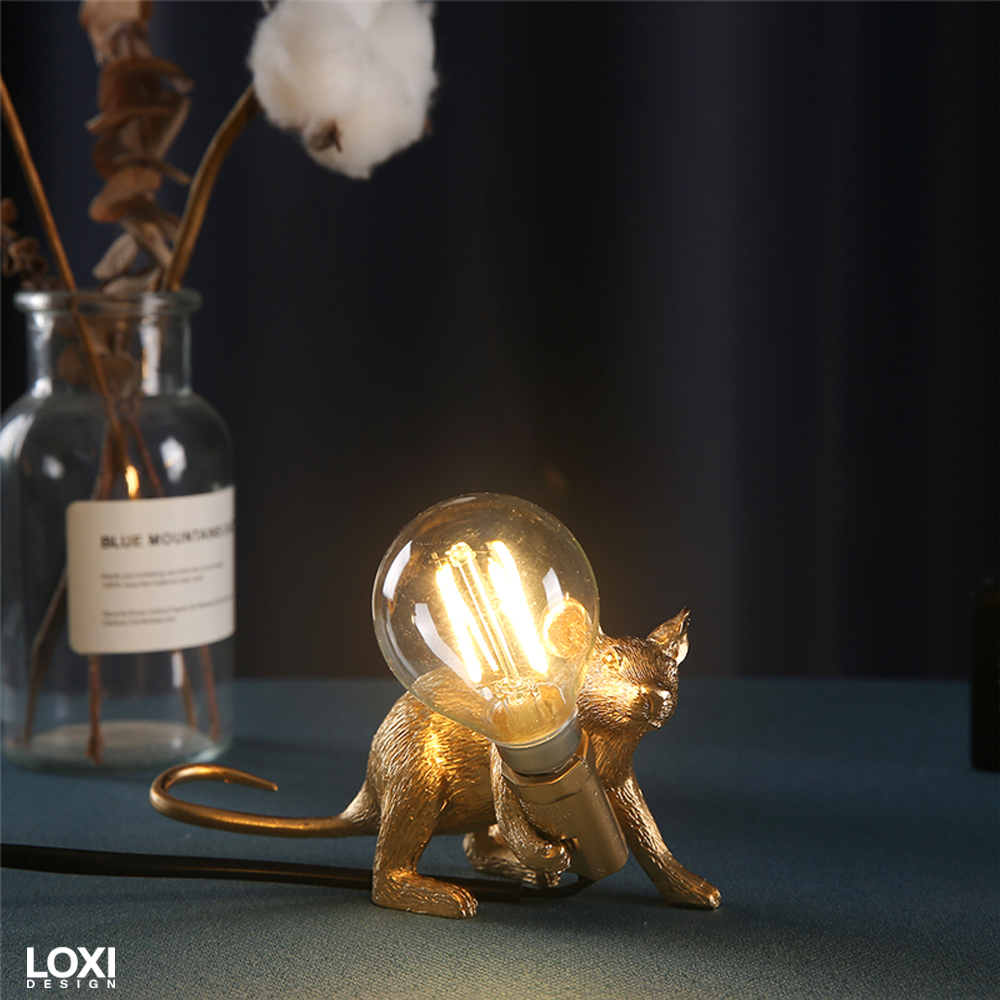 LoxiDesign™ Nordic Mouse Lamp