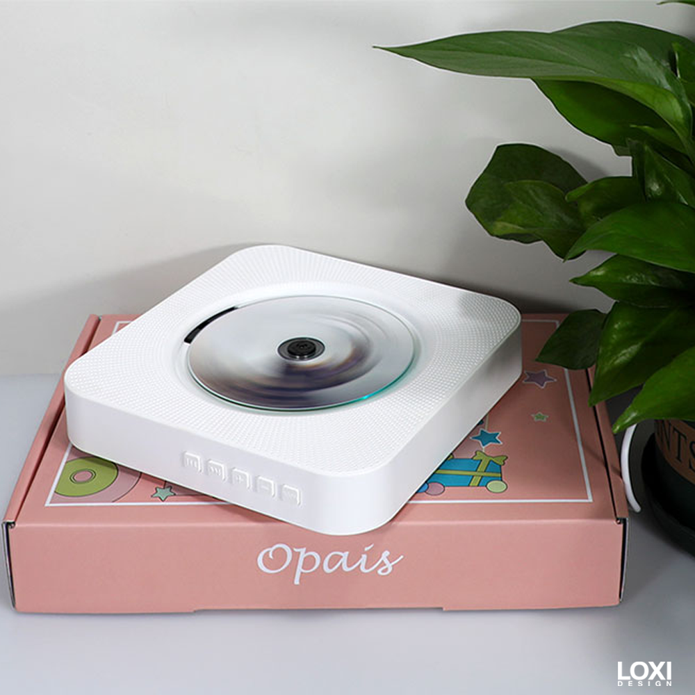 Loxi Design™ Aesthetic CD Player